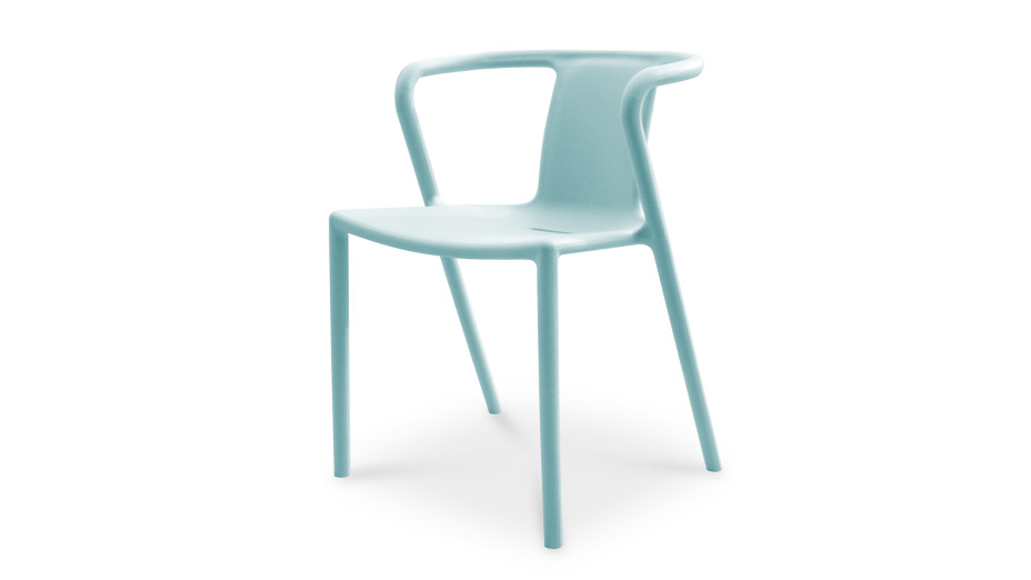 Fauteuil de jardin empilable DIEGO en polypropylène - AZUR