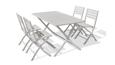 Lot composé d'une table de...