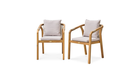 Lot composé de 2 fauteuils...