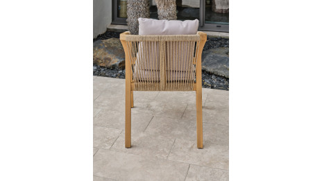 Lot composé de 2 fauteuils de jardin SERENA-FT