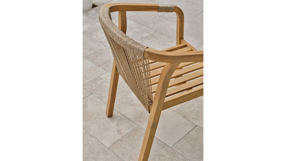 Lot composé de 2 fauteuils de jardin SERENA-FT
