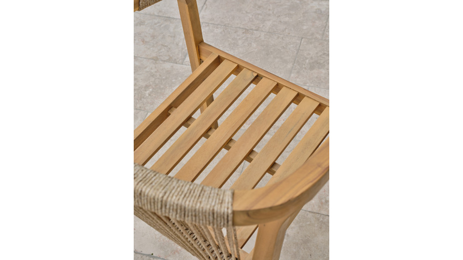 Lot composé de 2 fauteuils de jardin SERENA-FT