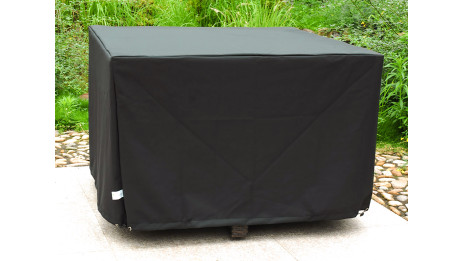 Housse de protection pour table (105x105 cm) - NOIR