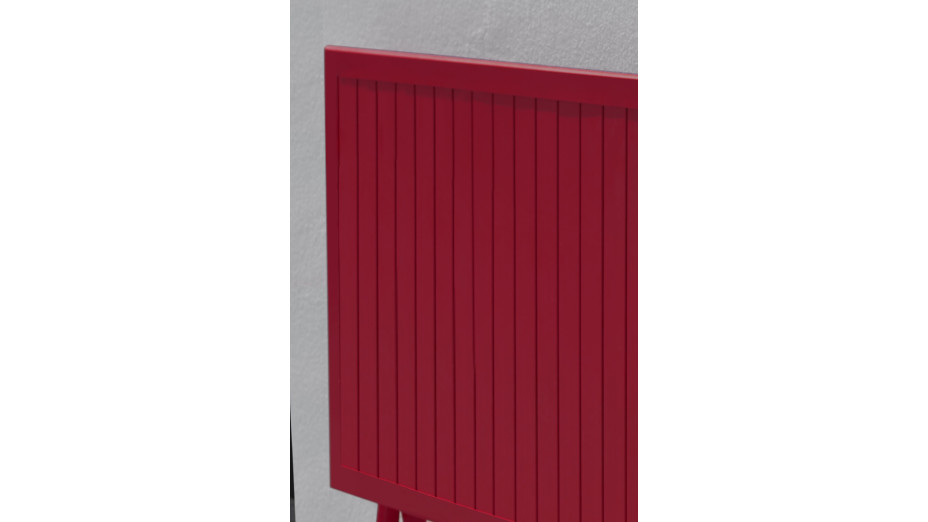 Guéridon de jardin pliant MARIUS (70x70 cm) en aluminium - CARMIN