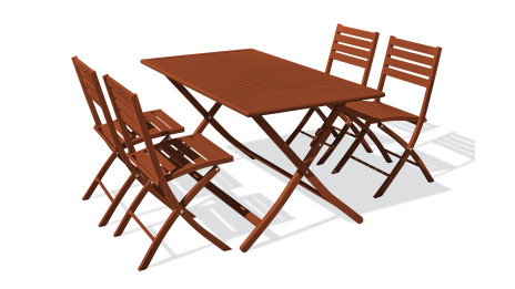 Lot composé d'une table de...