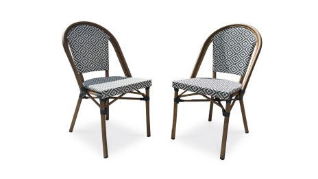 Lot composé de 2 fauteuils...