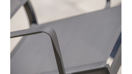 Lot composé de 2 fauteuils de jardin STOCKHOLM-FT empilables
