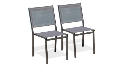 Lot composé de 2 chaises de...