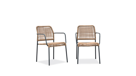 Lot composé de 2 fauteuils...