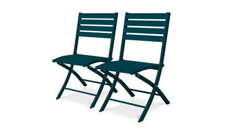 Lot composé de 2 chaises de...