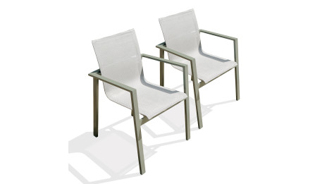 Lot composé de 2 fauteuils...