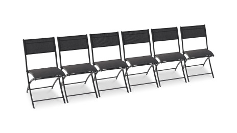 Lot composé de 6 chaises de...