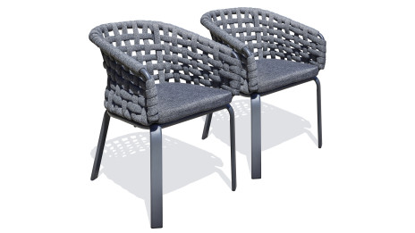 Lot de 2 fauteuils de...