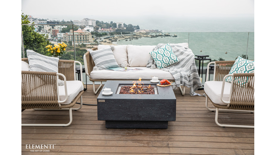 SET BRASERO TOUTES OPTIONS MANHATTAN GRIS FONCÉ
