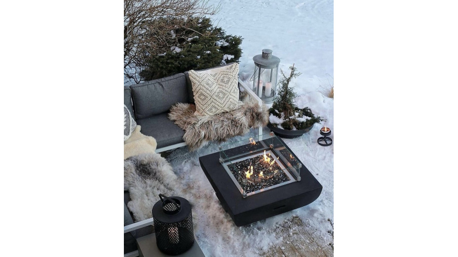 Set Brasero toutes options Aurora noir