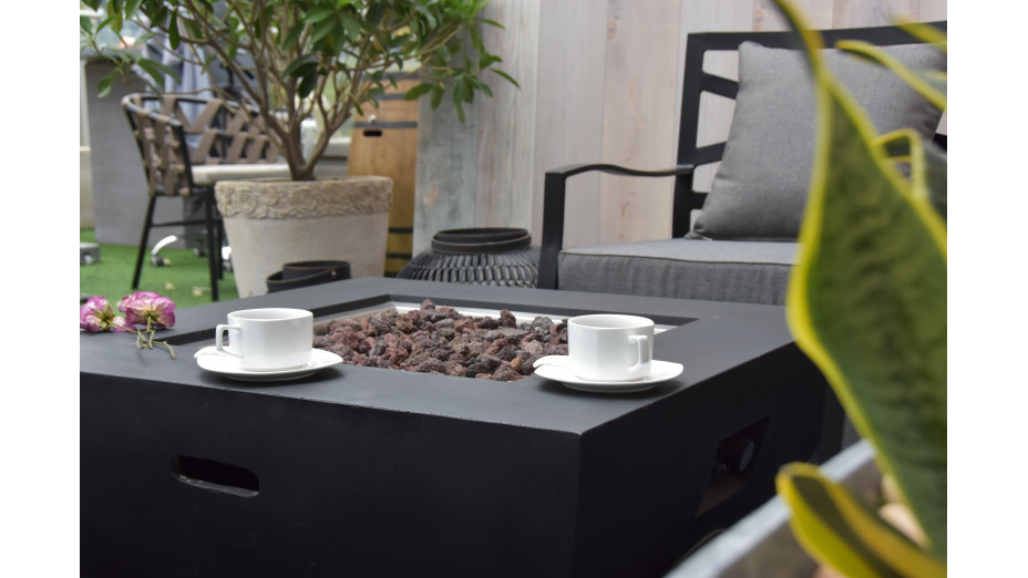 Set Brasero toutes options Aurora noir