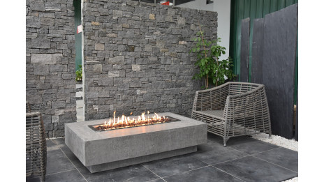 Set Brasero toutes options Hampton gris clair