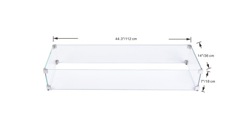 Ecran de Protection Rectangle Hampton