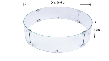 Ecran de Protection Rond Large Lunar Bowl
