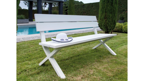 Banc Crossway avec Dossier