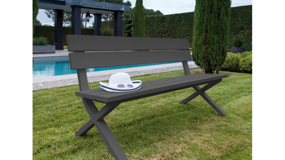 Banc Crossway avec Dossier