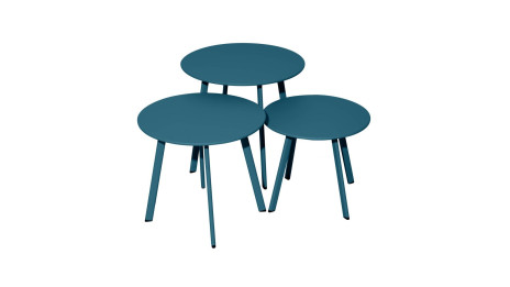Table basse Massaï ronde 45 cm