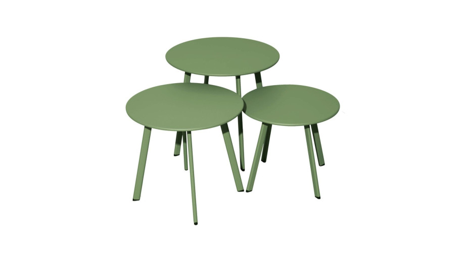 Table basse Massaï ronde 50 cm