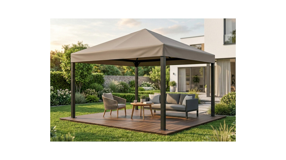 Toile sur mesure pour tonnelle
