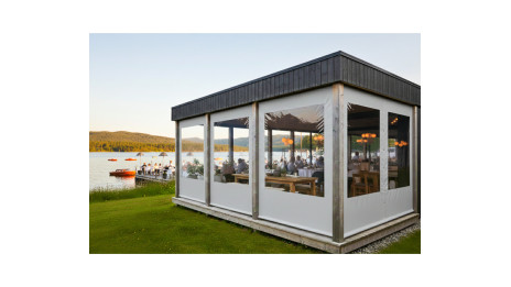 Bâche sur mesure pour terrasse