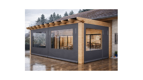 Bâche sur mesure pour terrasse