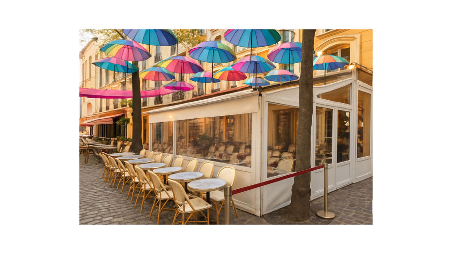 Bâche sur mesure pour terrasse