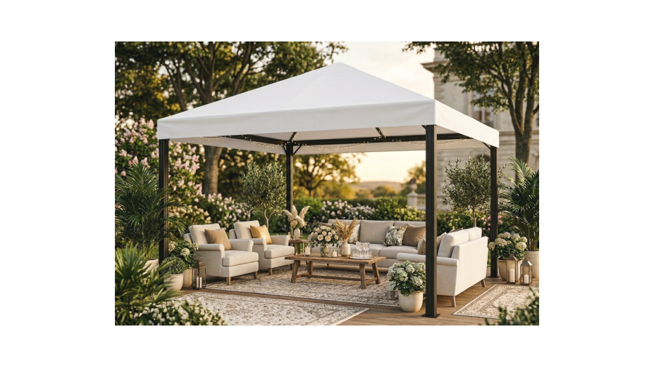 Toile sur mesure pour tonnelle