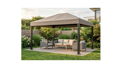 Toile sur mesure pour tonnelle