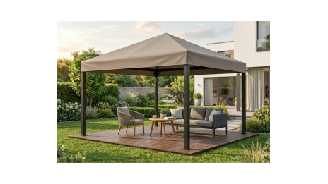 Toile sur mesure pour tonnelle